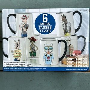 Cute animal design coffee mugs